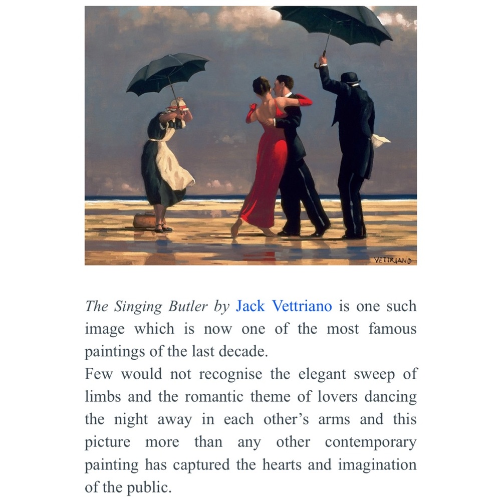 The Singing Butler by Jack Vettriano Decor - Picture 9 of 16